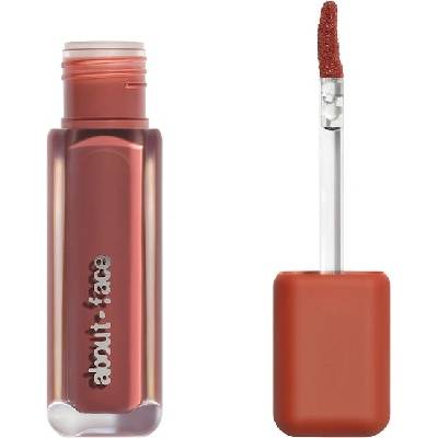 about-face Blurred Matte rtěnka Hnědá 6 ml