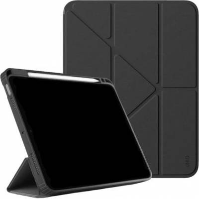 UNIQ Moven pouzdro s origami stojánkem a prostorem na Apple Pencil pro iPad Air 13 2024-2026 8886463688809 tmavě šedé