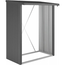Biohort Woodstock 230 plechový 229 x 102 x 199 cm sivý kremeň metalický