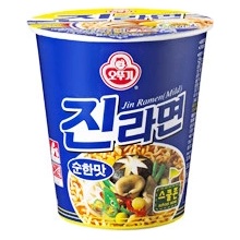 Ottogi polévka Jin Ramen Mild cup 65g