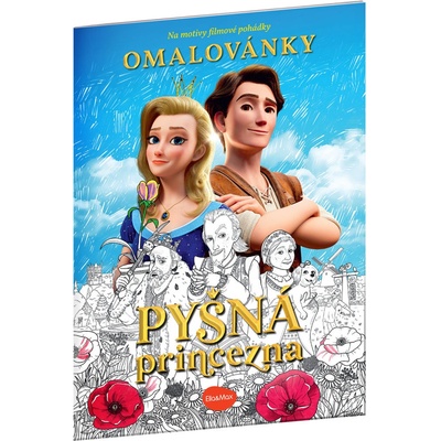 PYŠNÁ PRINCEZNA Omalovánky na motivy filmové pohádky Presco Group