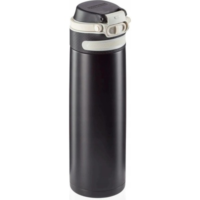 Leifheit termohrnek Flip 600 ml černý