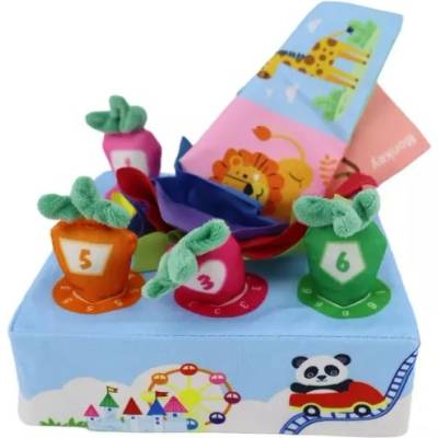 Man Yuk Toys Вълшебна кутия: 13-частна развиваща играчка за бебета (xq-03)