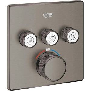GROHE 29126AL0 - Термостат GROHTHERM SMARTCONTROL 158 × 158 mm графит (GH0687)