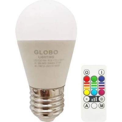 Globo LED RGBW Stmievateľná žiarovka ILLU E27/6W/230V 3000K + DO Globo 106753 GL7415