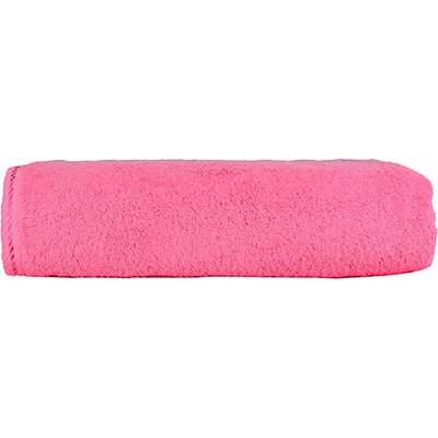 A&R Velká plážová osuška ze 100% bavlny 500 g/m Růžová 100 x 180 cm