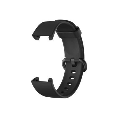 Mobilly remienok pre Mi watch lite a Xiaomi Redmi, silikónový, čierny 248 DSS-01-M