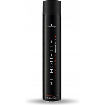 Schwarzkopf Silhouette Super Hold Hairspray lak na vlasy 750 ml