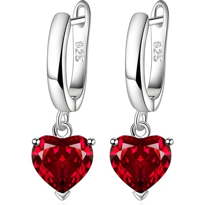 HARAHU Обеците ni-29373 - Червена kp29373 (ni-29373)