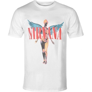ROCK OFF Мъжка тениска Nirvana - Angelic - ROCK OFF - NIRVTS02MW