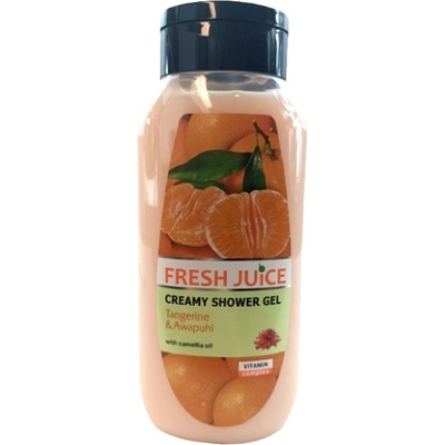 Fresh Juice Mandarinka & Havajský zázvor Awapuhi krémový sprchový gél 400 ml