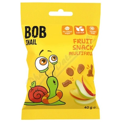 ŠNEK BOB Ovocný snack multifruit 40 g