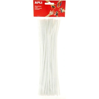 Modelovací drátky APLI - bílé - 50 ks