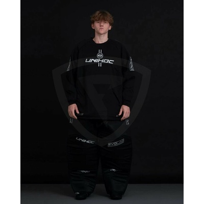 Unihoc Alpha Evolab Goalie Set Black-Silver – Sleviste.cz