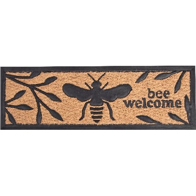Esschert Design Včelka Bee Welcome přírodní/černá 75,5x25cm