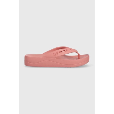 Crocs Джапанки Crocs Baya Platform Flip в розово с платформа 208395 (208395.682)