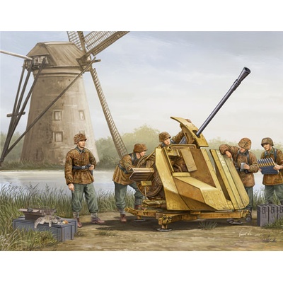 Trumpeter 3 7cm Flak 43 1:35
