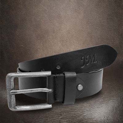 Kožený pásek s vlastním MONOGRAMEM – Zboží Dáma