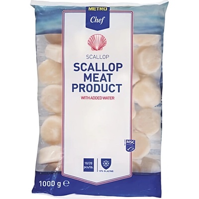 Metro Chef Hřebenatky 10/20 hluboce zmrazené 900g – Zboží Dáma