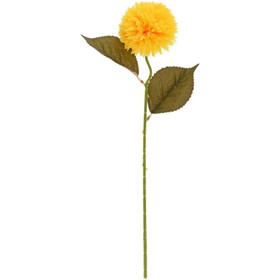 KS CHRYZANTÉMA POM-POM ŽLTÁ 45CM