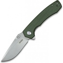KUBEY Calyce Liner Lock Flipper Folding Knife Micarta Handle KU901C
