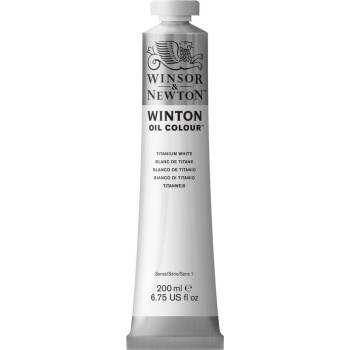 Olejová farba Winsor & Newton Winton 200 ml Titanium White
