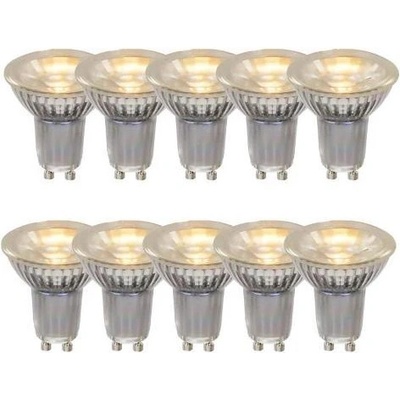 Lucide MR16 * 10 LED žárovka 5 cm GU10 10x5W 2700K průhledná set 10 ks