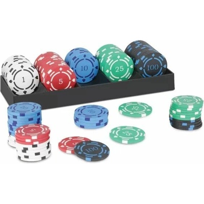 Merchant Súprava pokerových žetónov 100 kusov