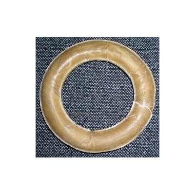 Salač Kolečko z přírodní kůže 15 cm