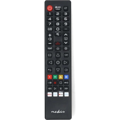 Diaľkový ovládač Nedis TVRC45LGBK