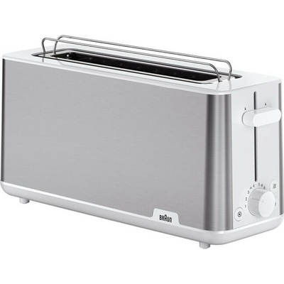 Braun PurShine HT 1610 WH Dlouhý štěrbinový toustovač