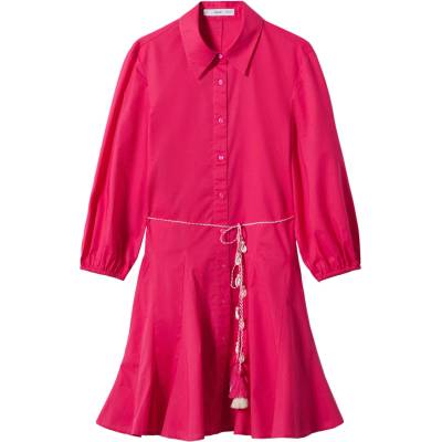 MANGO Рокля тип риза 'Cornelia' розово, размер XL