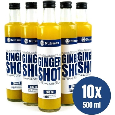 Nutsman Ginger Shot 10 x 0,5 l