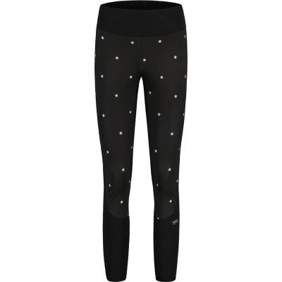 Maloja Дамски панталон за ски бягане Maloja Women's RaukeM. Running tights - Deep Black Stars II - размер XS (127-0710-1211)