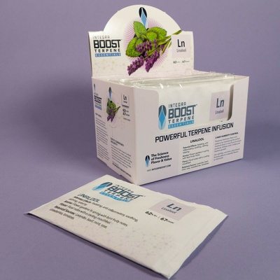 Integra Boost 62% vlhkost, Terpene Essentials Linalool Objem: 67g