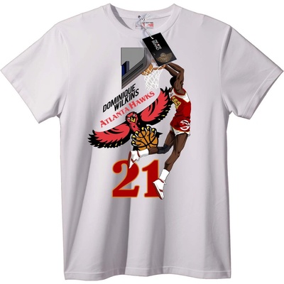 NOONEBRAND Тениска Atlanta Hawks 21 Баскетбол - 2XL, Black