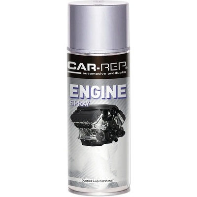 Lak v spreji Car-Rep ENGINE Motor-Sprej strieborný 400 ml