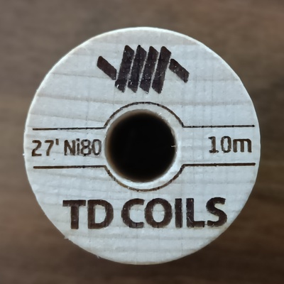TD coils Jednoduchý drát Ni80 27AWG 0,36mm – Zboží Mobilmania