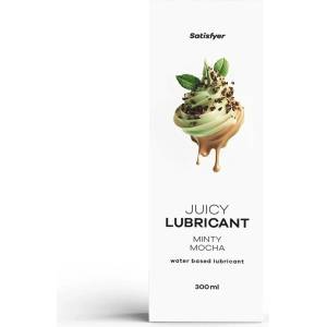  Лубрикант с аромат, ментова мока - Juicy Minty Mocha 300ml (SATISFY537)