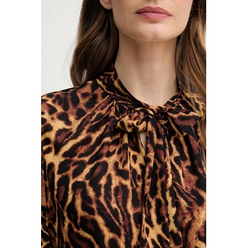 Joseph Ribkoff Блуза Joseph Ribkoff дамска в кафяво с десен 253077 (253077)