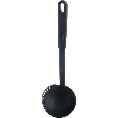 Naběračka termoplast PBT s cedníkem BLACKLINE 30,5 cm, pr. 9 cm