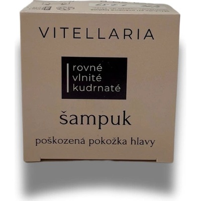 Vitellaria Šampuk Pro Poškozenou Pokožku Hlavy Hmotnost: 50 g