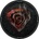 NATEC Protective Floor Mat Tellur 400 Round Lava 100cm (NDG-2064)