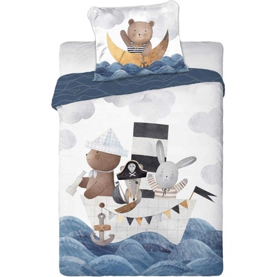 FARO Obliečky Lodička svietiace 100 x 135 cm 40 x 60 cm