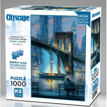 KS Games - Puzzle Lushpin: Dream for Two - 1 000 piese