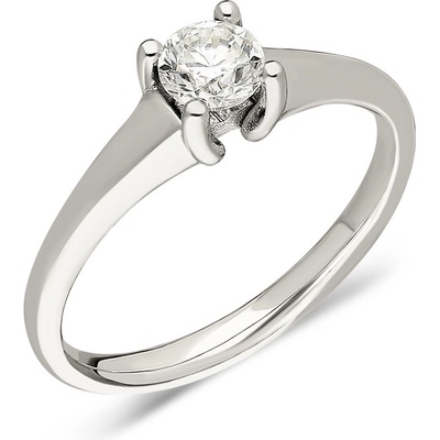 Lillian Vassago Briliantový prsten z bílého zlata LLV81 DR020W