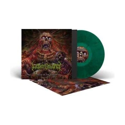 Leper Colony Those Of The Morbid Crystal Clear Green LP