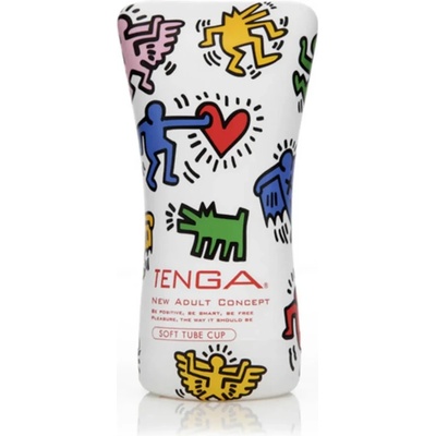 Мастурбатор със стискащ се корпус - Keith Haring Soft Tube (TENGA00174)