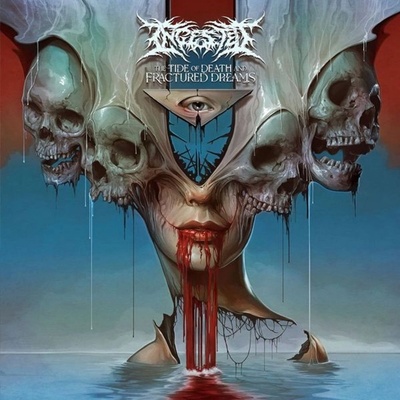 INGESTED - THE TIDE OF DEATH AND FRACTURED DREAMS CD