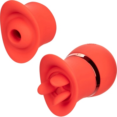 CalExotics French Kiss Suck & Play Set Red